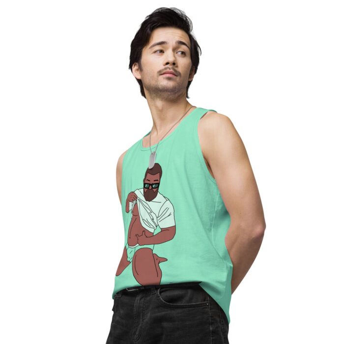 Men’s premium tank top - Belly Pride - Image 60