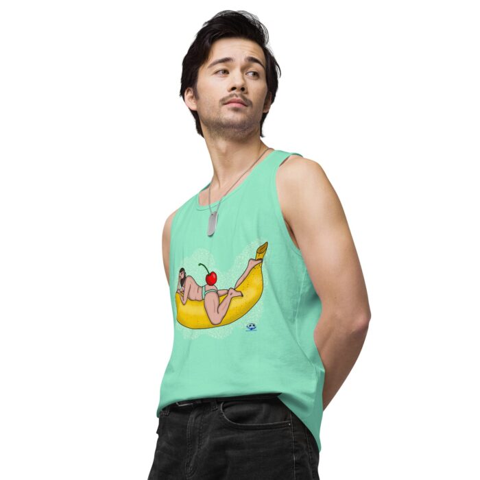 Men’s premium tank top - Cherry on Top - Image 59