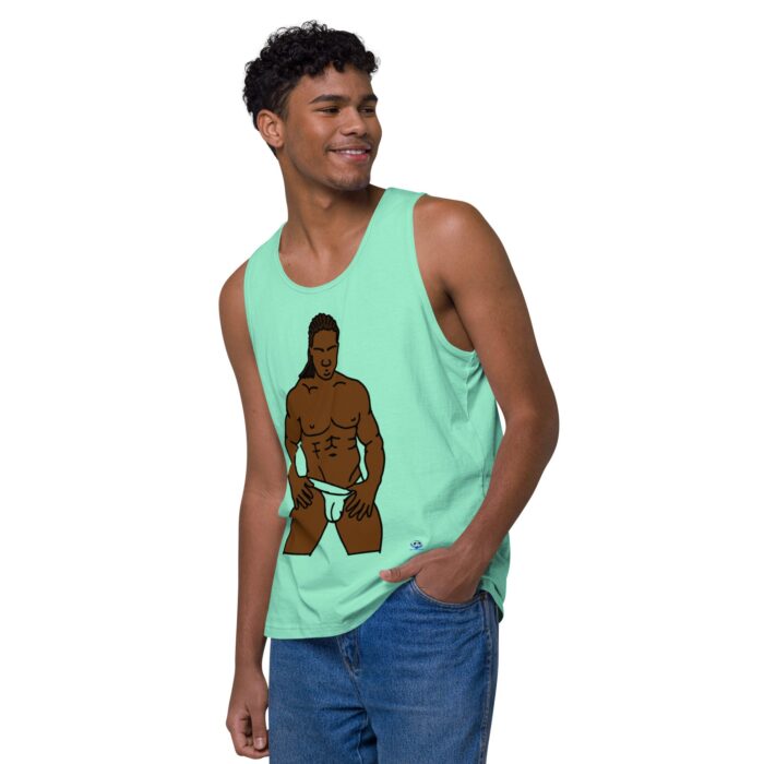 Men’s premium tank top - Dreadlocks - Image 47