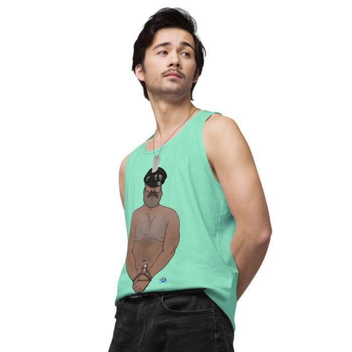 Men’s premium tank top - Hairy Daddy - Image 59