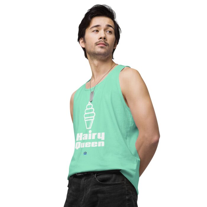 Men’s premium tank top - Hairy Queen - Image 59