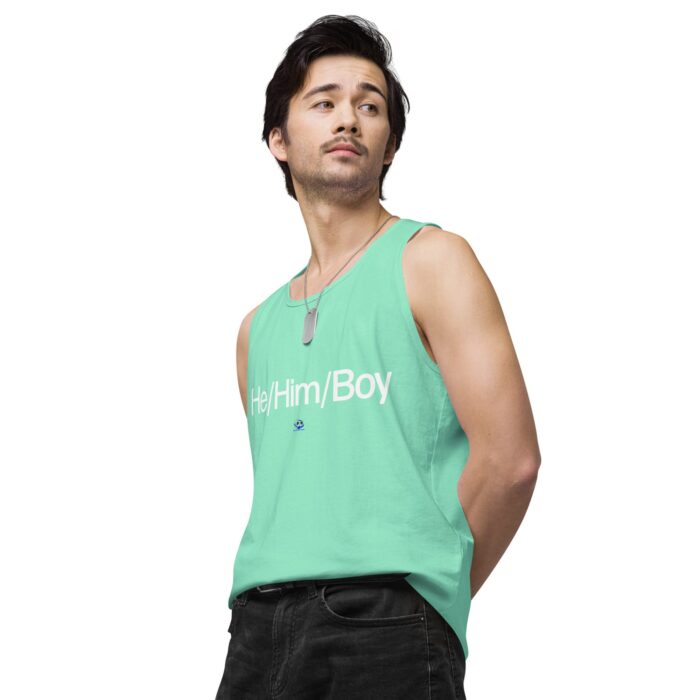 Men’s premium tank top - He/Him/Boy - Image 59