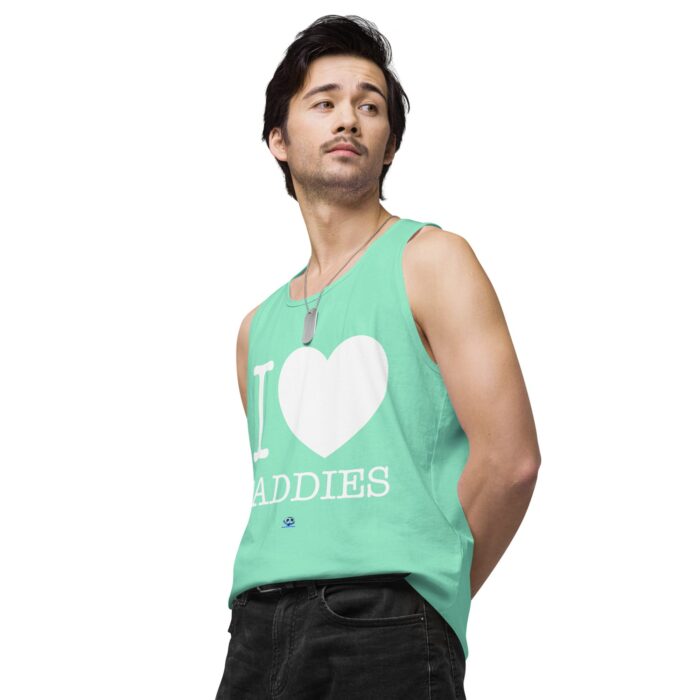 Men’s premium tank top - I Heart Daddies - Image 59