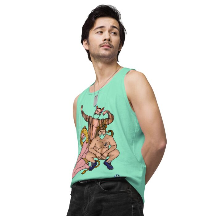 Men’s premium tank top - Oh My - Image 59