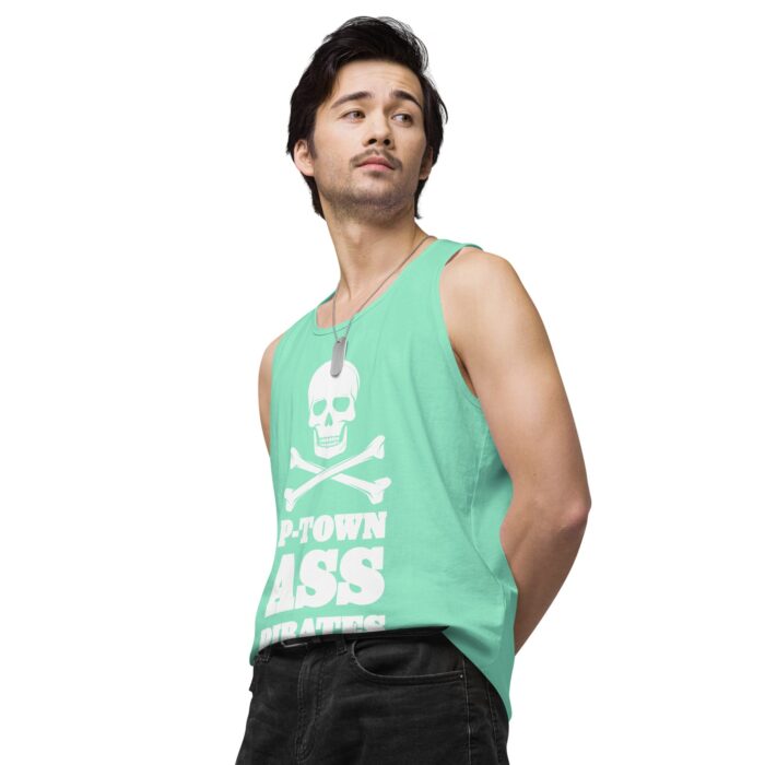 Men’s premium tank top - P-Town Ass Pirates - Image 59
