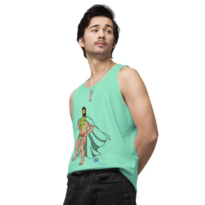 Men’s premium tank top - Powerful - Image 59