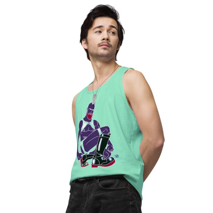 Men’s premium tank top - Rubber Daddy - Image 59