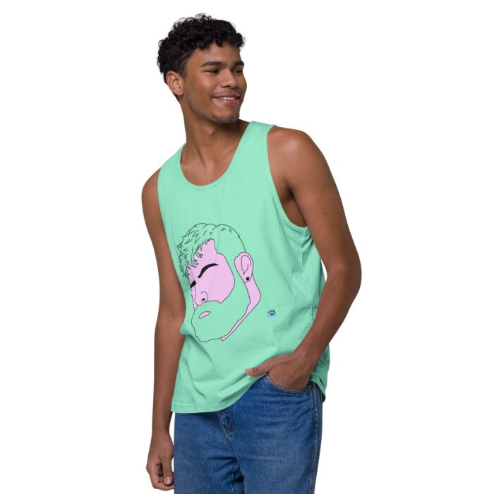 Men’s premium tank top - Smolder - Image 47