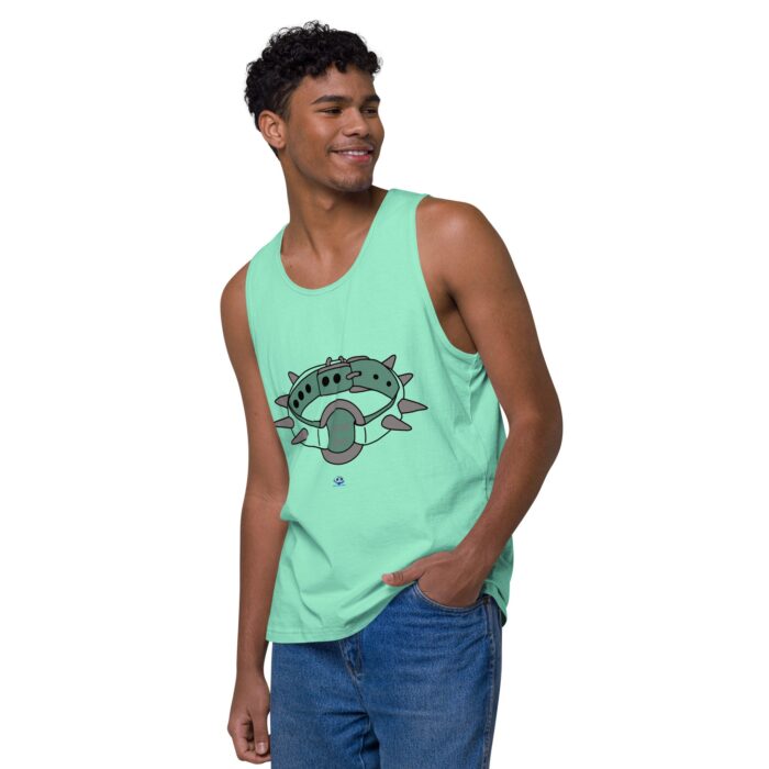 Men’s premium tank top - Spiked Collar - Image 48