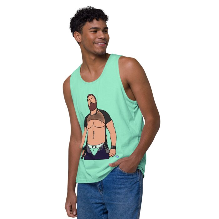 Men’s premium tank top - Strapping Young Cub - Image 47