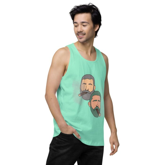 Men’s premium tank top - Cigars - Image 58