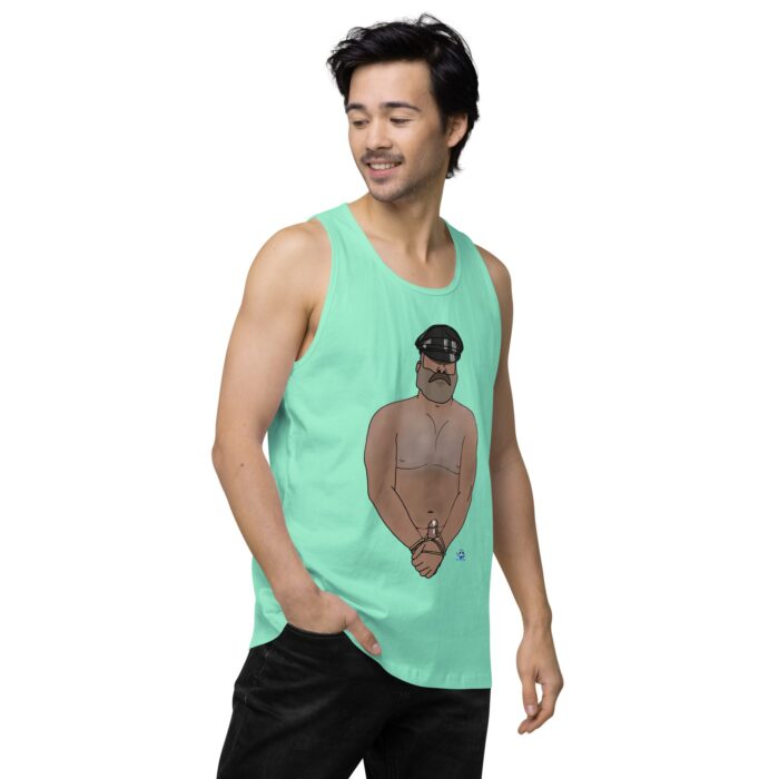 Men’s premium tank top - Hairy Daddy - Image 58