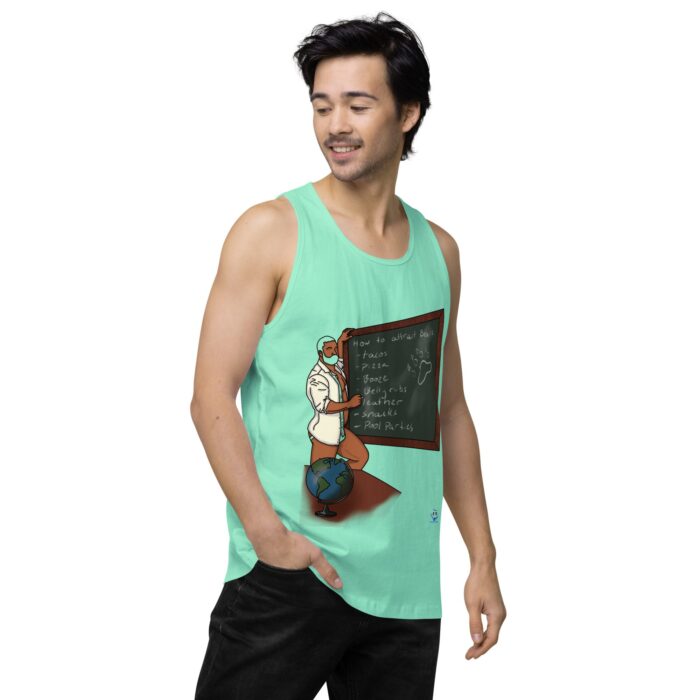 Men’s premium tank top - How To Attract A Bear - Image 58