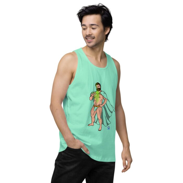 Men’s premium tank top - Powerful - Image 58