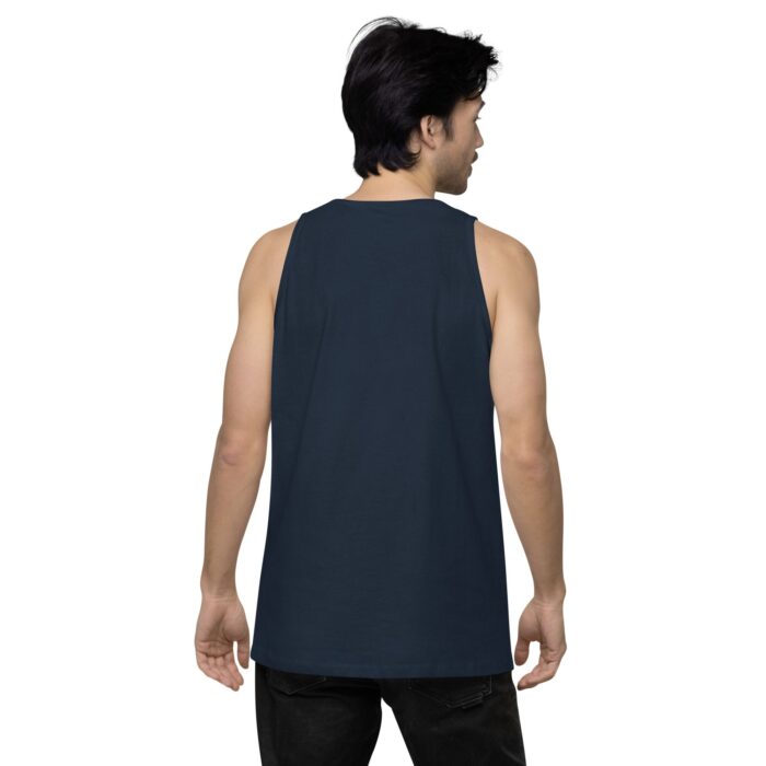 Men’s premium tank top - Safe with me - Image 21