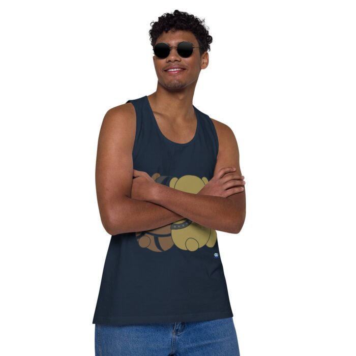 Men’s premium tank top - Bondage Bears - Image 15