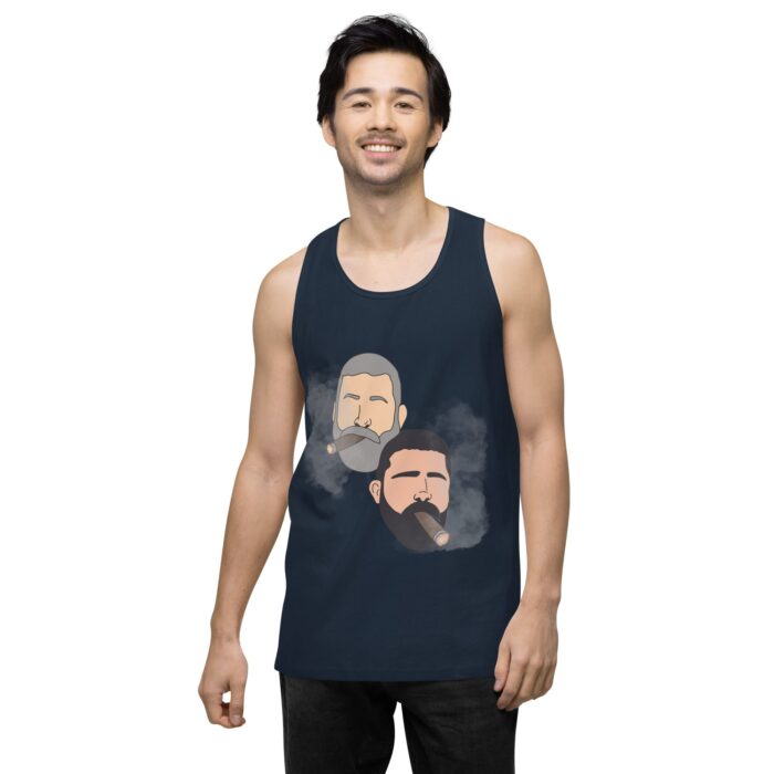 Men’s premium tank top - Cigars - Image 18
