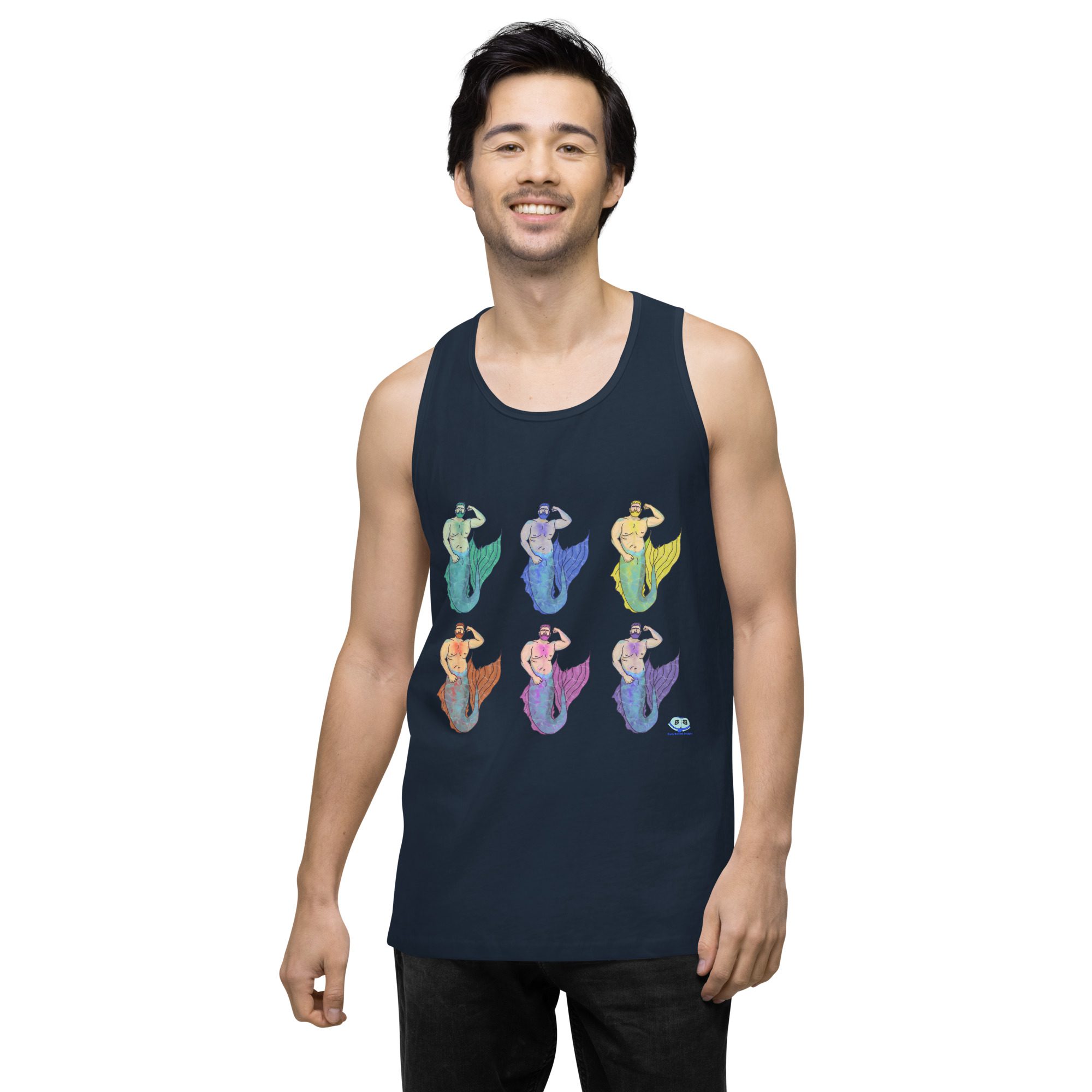 Men’s premium tank top - MerCub Multi - Image 8