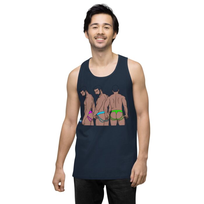 Men’s premium tank top - Neon Jocks - Image 18
