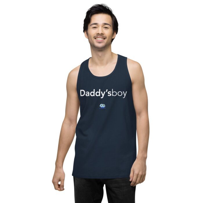 Men’s premium tank top - Daddys Boy - Image 18
