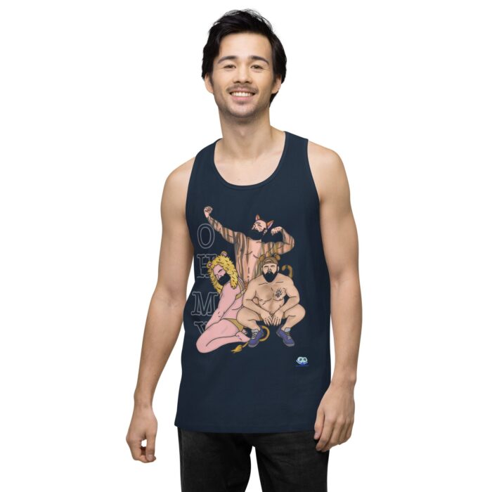 Men’s premium tank top - Oh My - Image 17