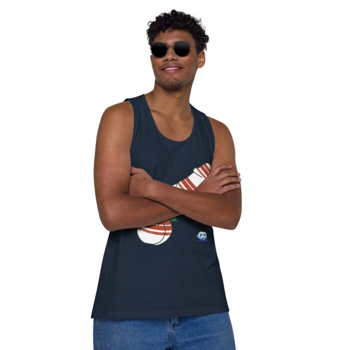Men’s premium tank top - Peppermint Dick - Image 15