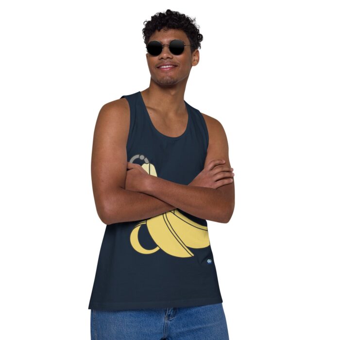 Men’s premium tank top - Pierced Banana - Image 15