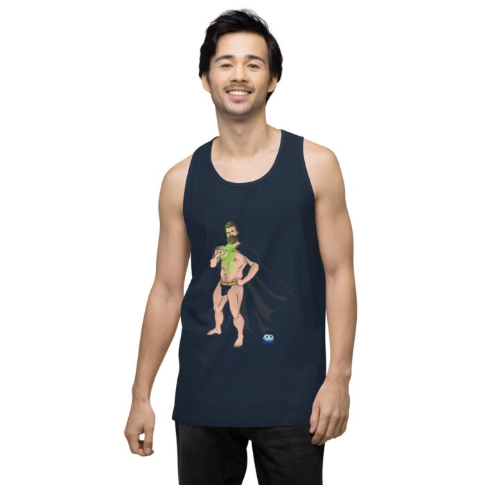 Men’s premium tank top - Powerful - Image 17