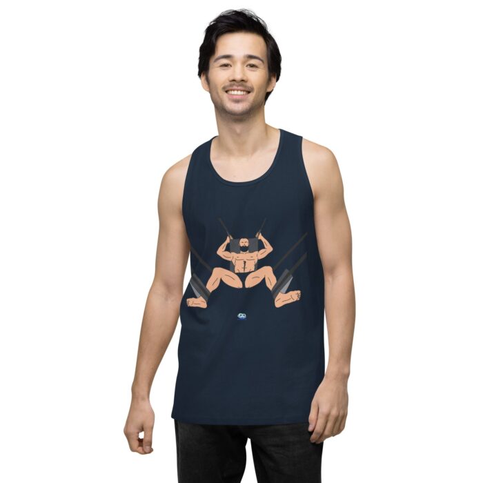 Men’s premium tank top - Sling Set - Image 9