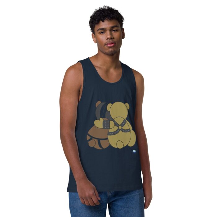 Men’s premium tank top - Bondage Bears - Image 14