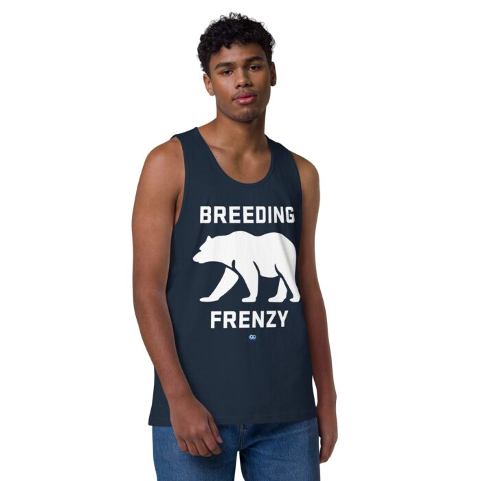 Men’s premium tank top - Breeding Frenzy - Image 14