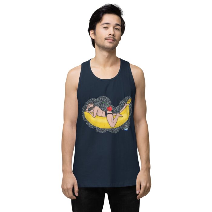 Men’s premium tank top - Cherry on Top - Image 17