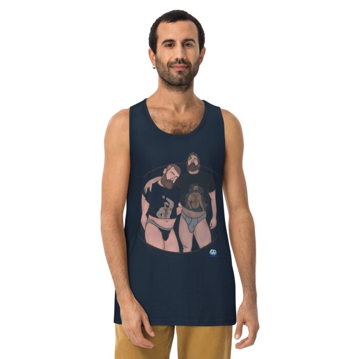 Men’s premium tank top - Cropped - Image 5