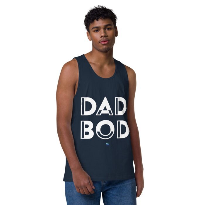 Men’s premium tank top - Dad Bod - Image 14
