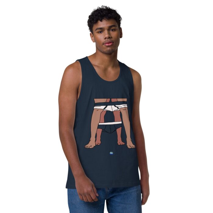Men’s premium tank top - Dropped Drawers - Image 14