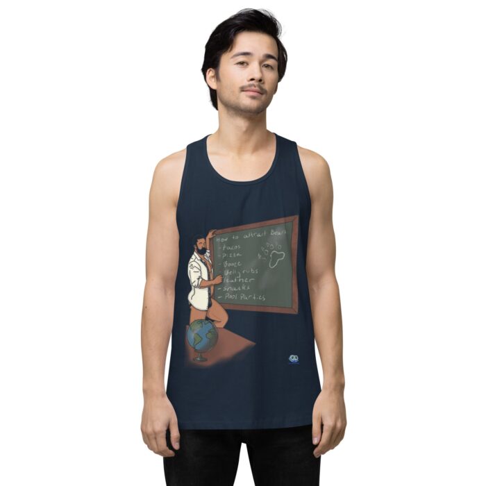 Men’s premium tank top - How To Attract A Bear - Image 17