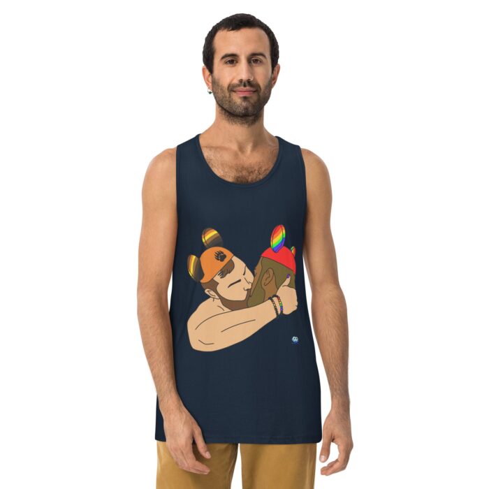 Men’s premium tank top - Magical Kiss - Image 8