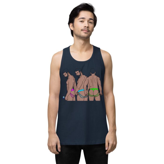 Men’s premium tank top - Neon Jocks - Image 17