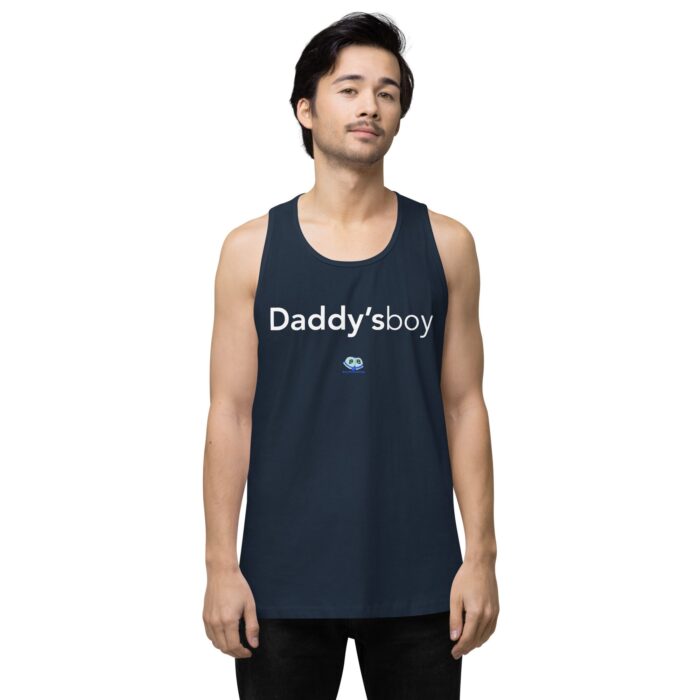 Men’s premium tank top - Daddys Boy - Image 17