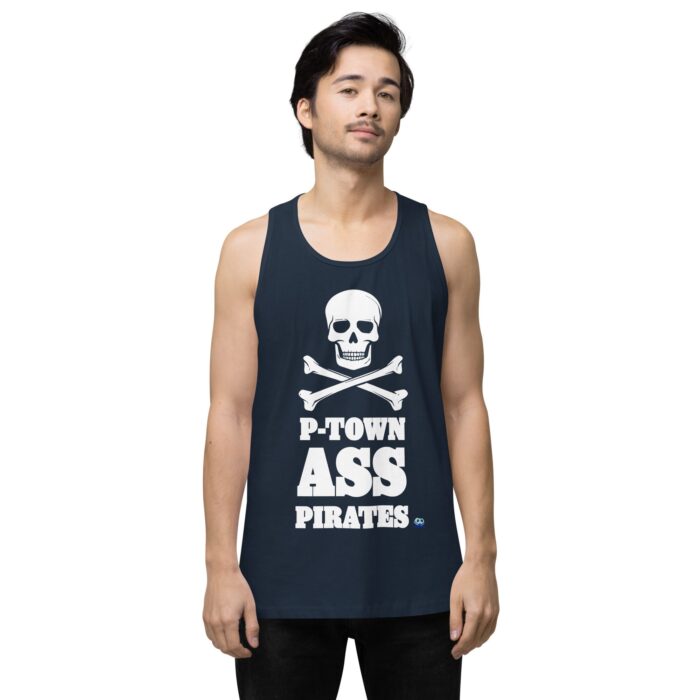 Men’s premium tank top - P-Town Ass Pirates - Image 16