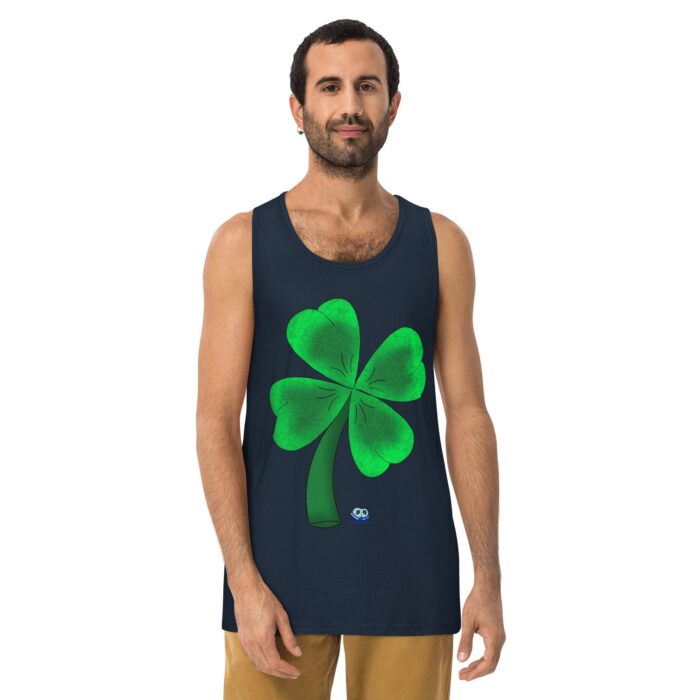 Men’s premium tank top - Shamrocky Mountain Oysters - Image 5