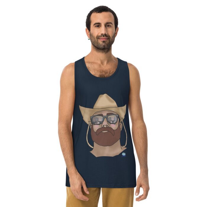 Men’s premium tank top - Sight Line - Image 8