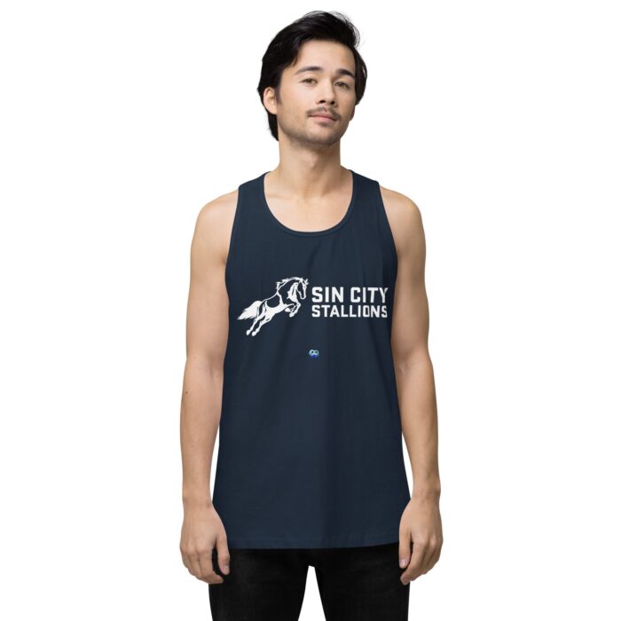 Men’s premium tank top - Sin City Stallions - Image 17