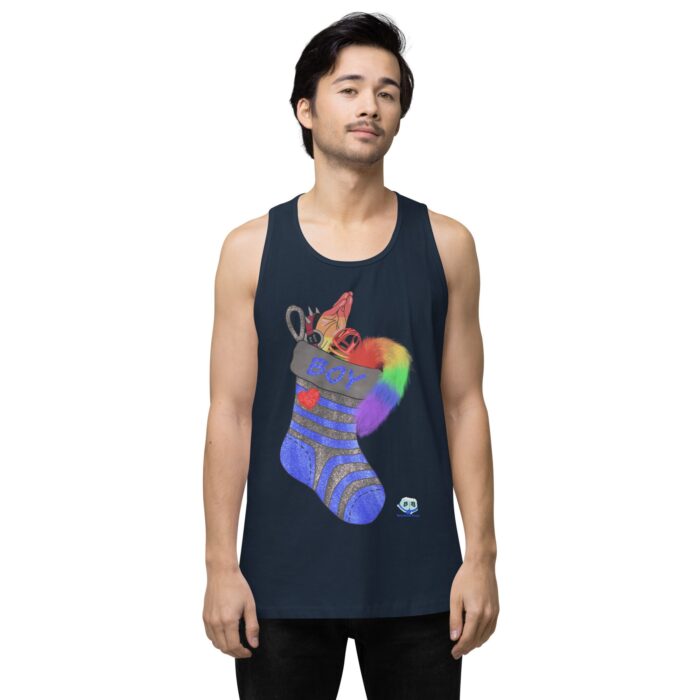 Men’s premium tank top - Stuffed - Image 16