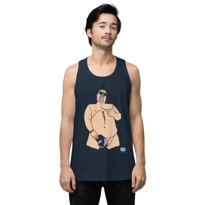 Men’s premium tank top - The Rhino - Image 8