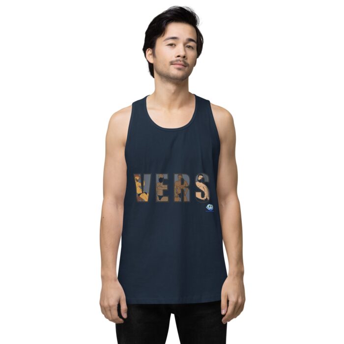 Men’s premium tank top - VERS Cutout - Image 17