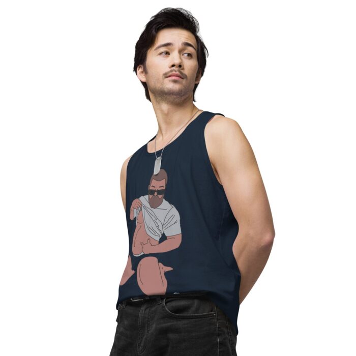 Men’s premium tank top - Belly Pride - Image 20
