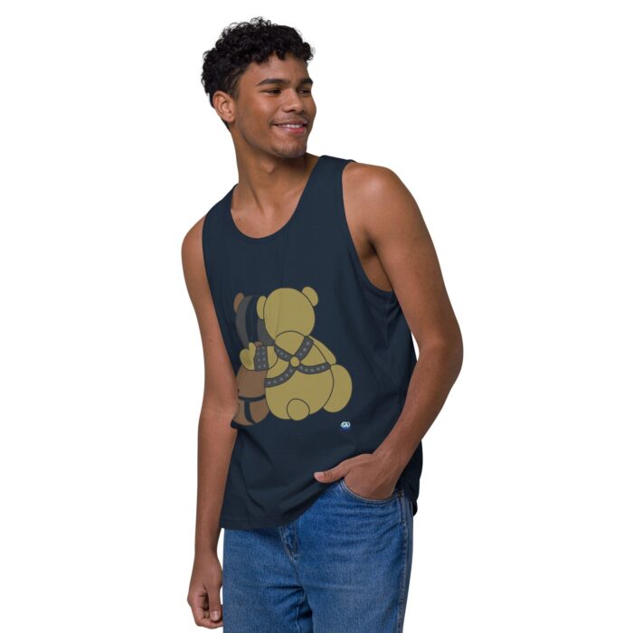 Men’s premium tank top - Bondage Bears - Image 16