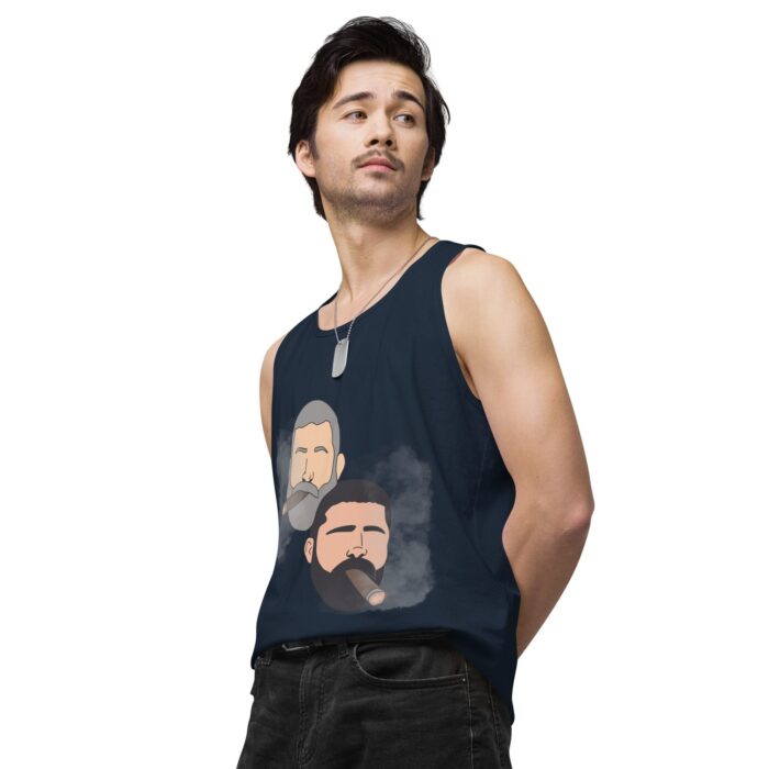 Men’s premium tank top - Cigars - Image 20
