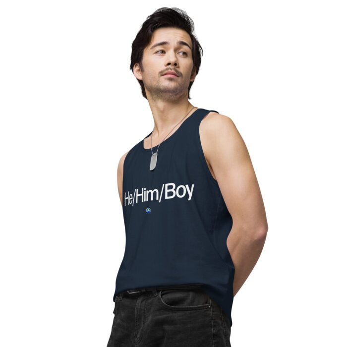 Men’s premium tank top - He/Him/Boy - Image 20